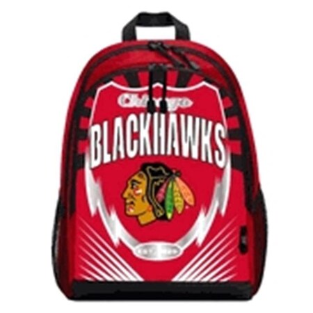 Northwest Northwest C11NHL9C6600004RTL NHL 9C6 Blackhawks Lighting Backpack C11NHL9C6600004RTL